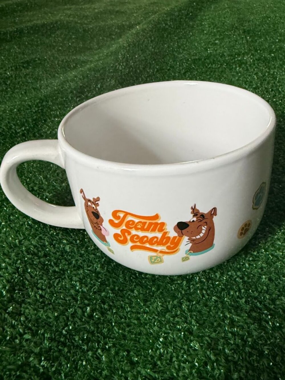 Team Scooby-Doo Mystery Inc Ceramic Coffee Mug Megatoys Hanna Barbera Cup